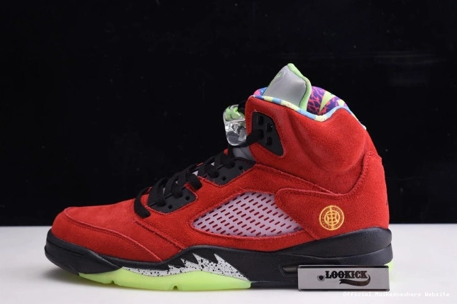 Official Maikesneakers Retro 5 Jordan What CZ5725-700 The 0709